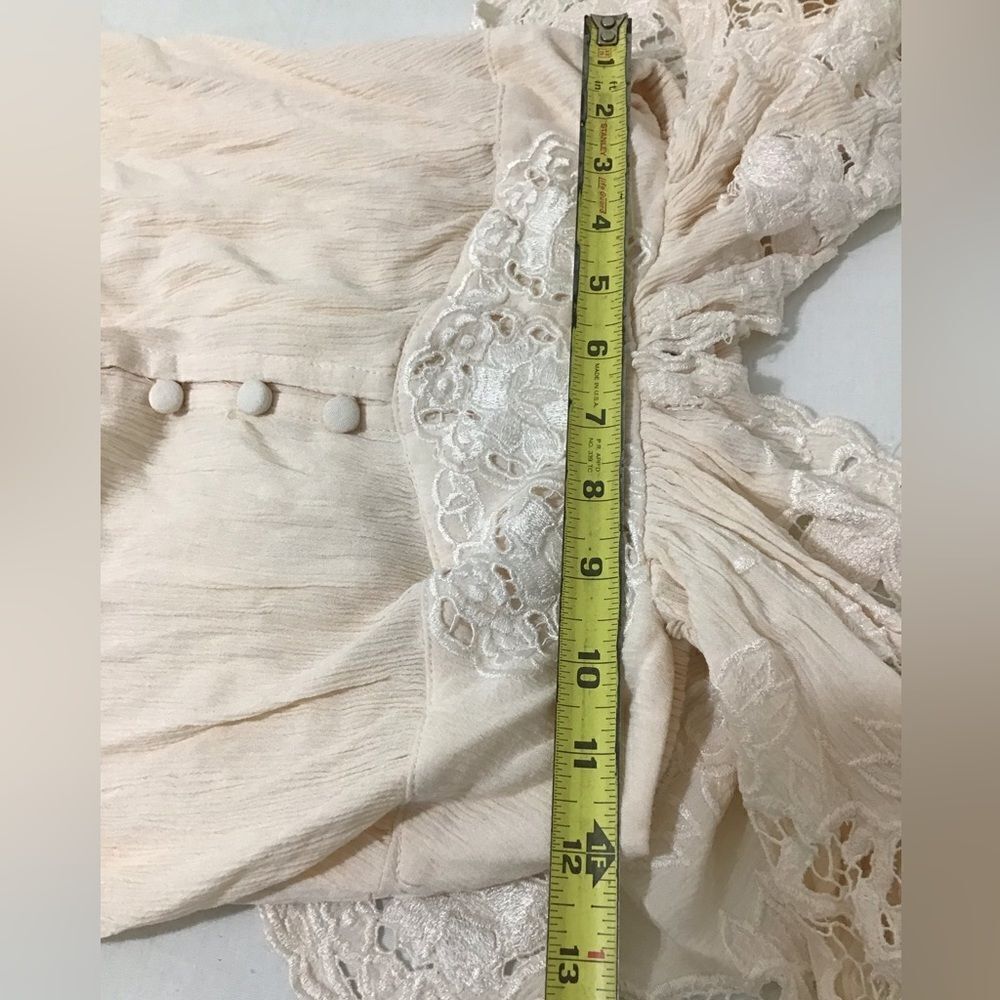 Fillyboo Wonder Years Embroidered Off The Shoulder Maxi Dress Size XS - Picture 12 of 14